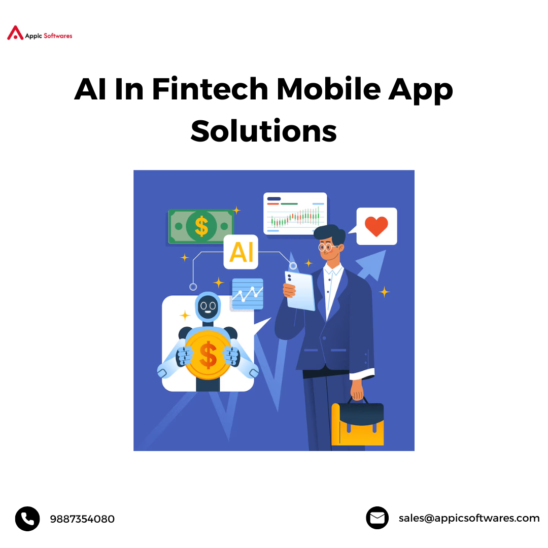 AI In Fintech Mobile App Solutions | Appic Softwares 