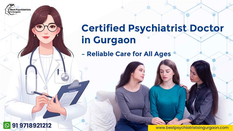 Certified Psychiatrist Doctor in Gurgaon – Reliable Care for All Ages