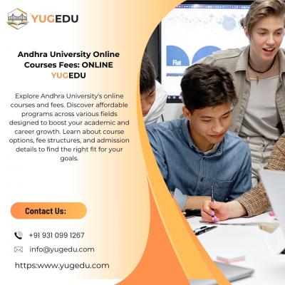 Andhra University Online Courses Fees: Online Yugedu