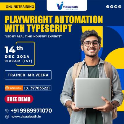 Online FREE DEMO On - Playwright Automation with typescript