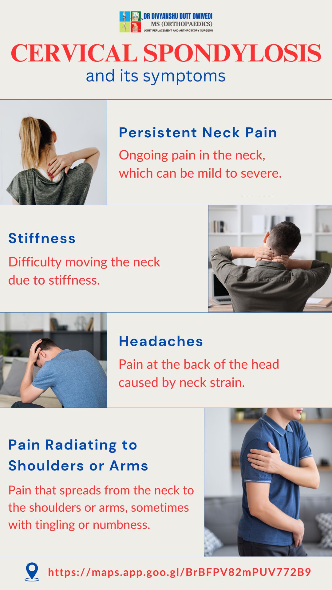 Cervical Spondylosis & Its Symptoms