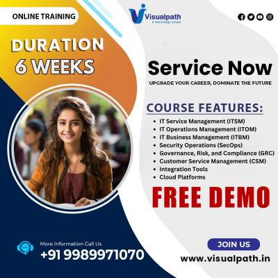 The Best ServiceNow Course in Hyderabad | Visualpath