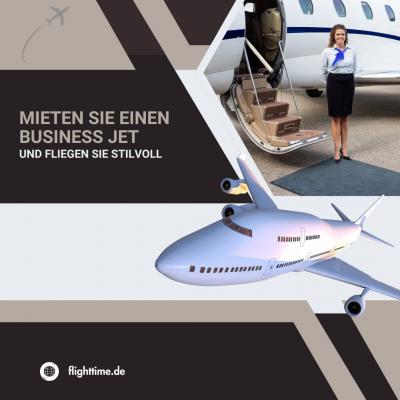 Mieten Sie einen Business Jet und fliegen Sie stilvoll