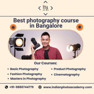 Best photography course in Bangalore