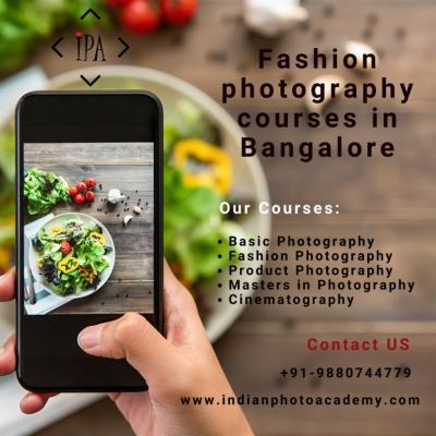 Fashion photography courses in Bangalore