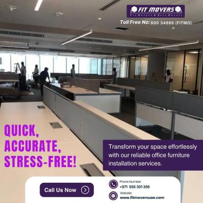 Office Furniture Installation Services in Dubai