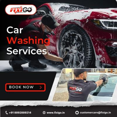 Car Wash Online Booking  | FixiGo