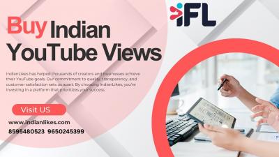 Buy Indian YouTube Views - IndianLikes - Delhi Other