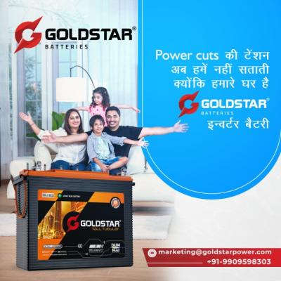 Goldstar India Pvt Ltd: Top Inverter Battery Manufacturers in Ahmedabad