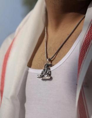 Hanuman Silver Locket – A Symbol of Strength and Devotion