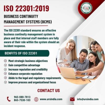 ISO 22301 Certification in Chennai