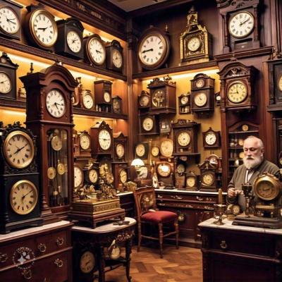 Rare Antique Clocks for Sale: Japy Freres, Longcase, and Walnut Clocks