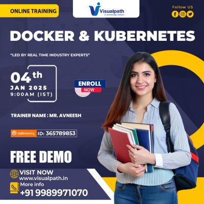 Docker and Kubernetes Online Free Demo Jan 4th