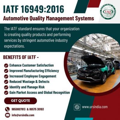 IATF 16949 Certification in Indore