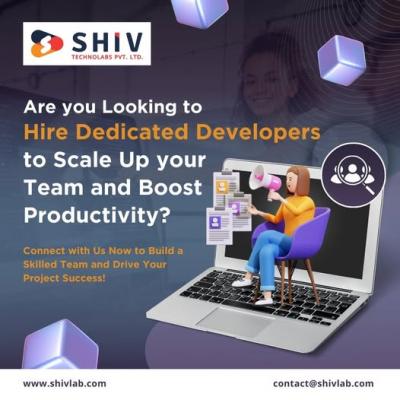 Hire Dedicated Developers by Shiv Technolabs - Ahmedabad Computer