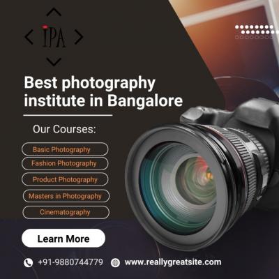 Best photography institute in Bangalore