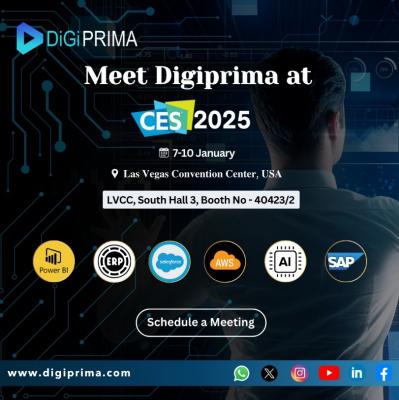 Meet DigiPrima at CES 2025 – Shape Your Digital Future!