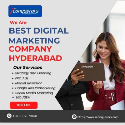 Best Digital Marketing Company Hyderabad | +91 701 319 6804 | iConquerors