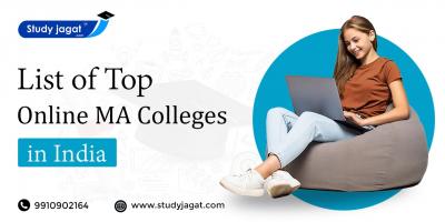 List of Top Online MA Colleges in India