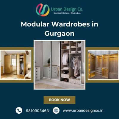 Stylish Modular Wardrobes in Gurgaon by Urban Design Co.