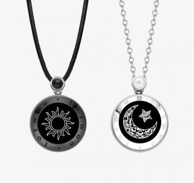 Special Relationship with Moon Necklace Silver and Necklace Sun and Moon by Totwoo