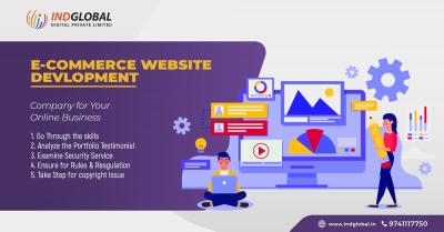 Ecommerce Web Design Company in India 