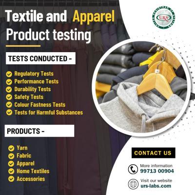 Textiles and Garments Product Testing Lab in India