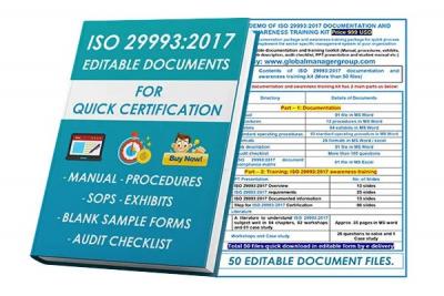 ISO 29993 Consultant for Certification - Ahmedabad Other