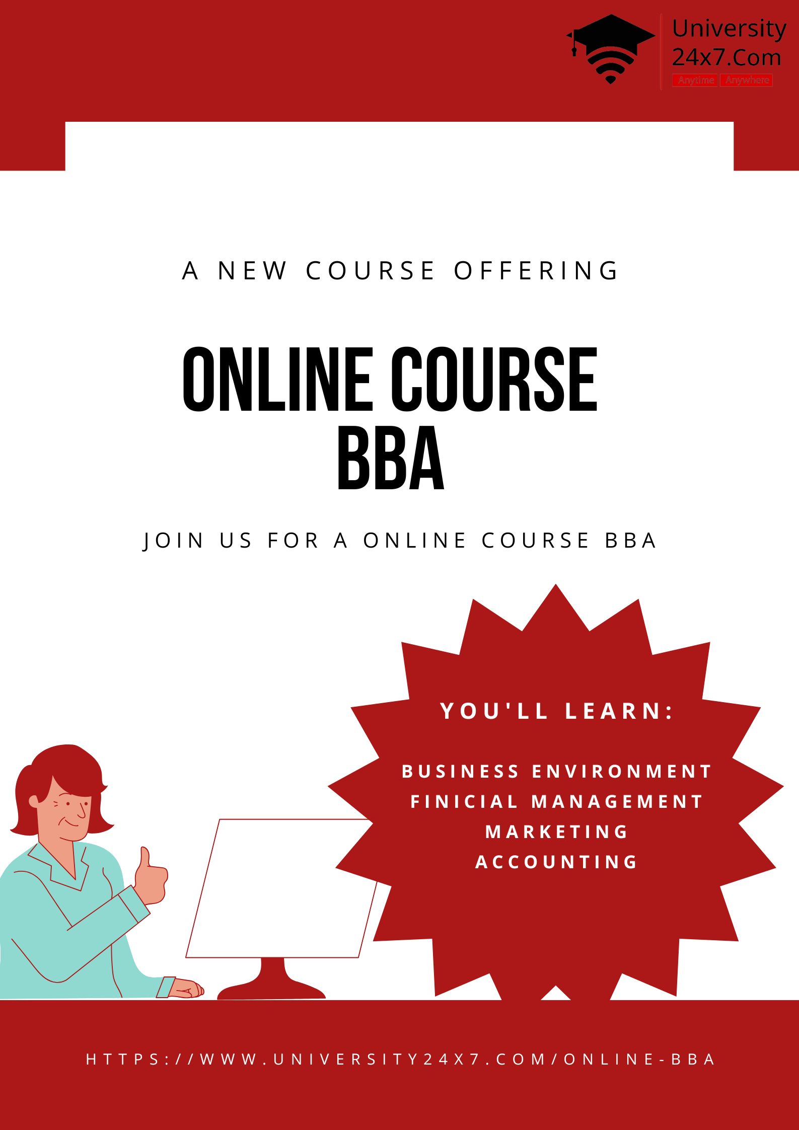 BBA Online Course: Learn From Home