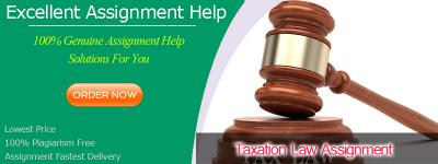 Research in Taxation Law Assignment Excellence - Sydney Other