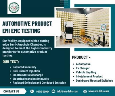 Automotive Product EMI EMC Testing labs in India