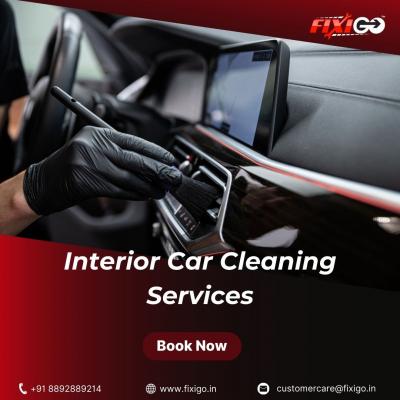 Car Interior Cleaning in Delhi with FixiGo