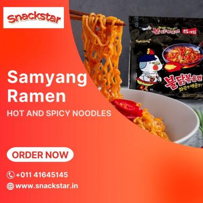 Samyang Ramen from Snackstar: Spice and Flavor in Every Bite