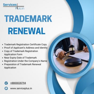 Trademark renewals specializes in seamless online renewal of trademarks in India,  through ServicesP