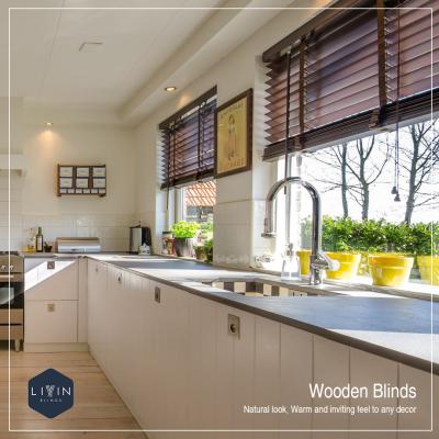 Luxurious Wooden Blinds for Windows