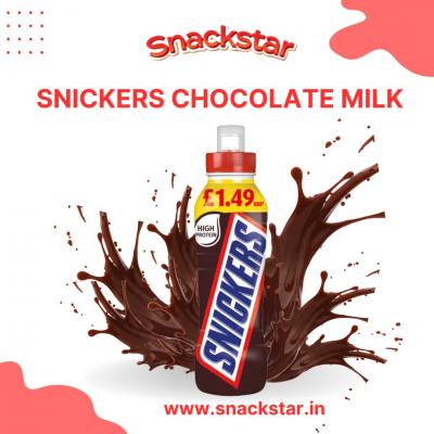 Snickers Chocolate Milk from Snackstar: A Creamy Treat with a Nutty Twist