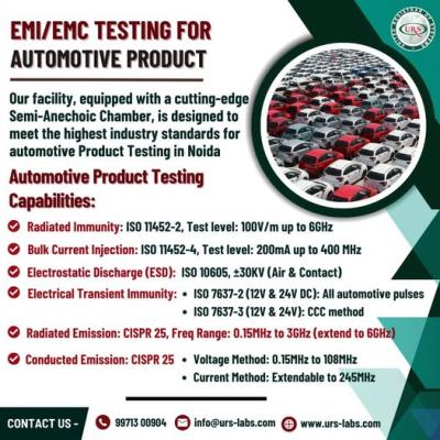 EMI and EMC Testing Laboratory in Noida