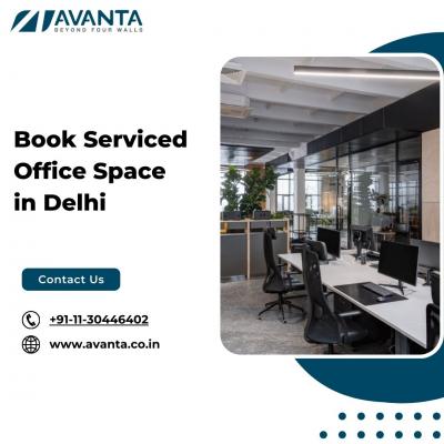 Book Serviced Office Space in Delhi