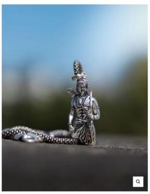 Lord Ram Pendant With Chain - Delhi Other