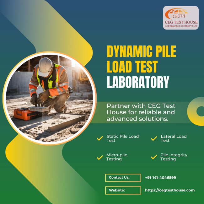 Dynamic Pile Load Test Laboratory