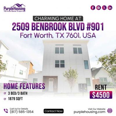 2509 Benbrook Blvd - Fort Worth House Rental