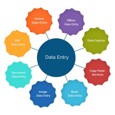 Data entry project in Noida - Delhi Other