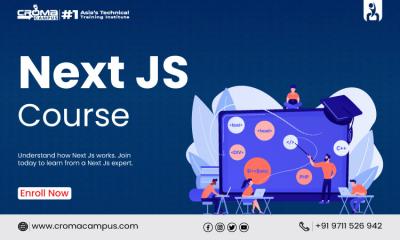 Best Next Js Course Offered By Croma Campus