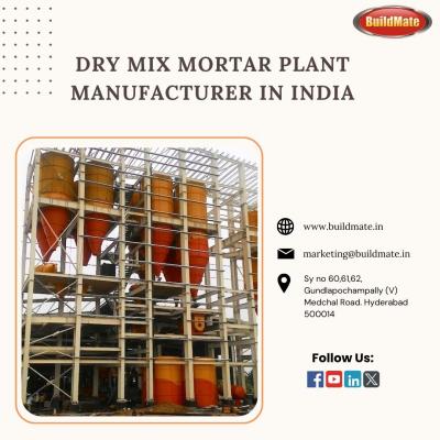 Dry Mix Mortar Plant Manufacturer in India | 7675989961 | Buildmate