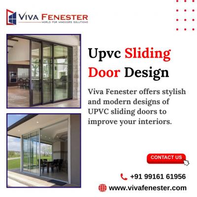 Upvc Sliding Door Design in 