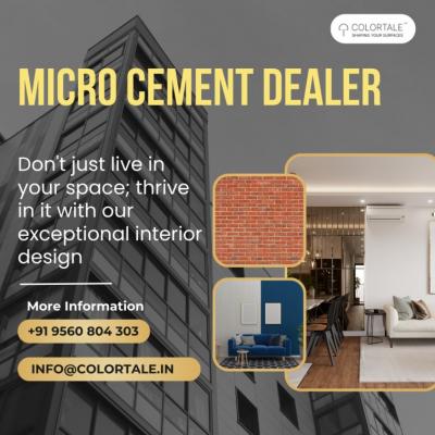 Micro Cement Dealer - Delhi Interior Designing