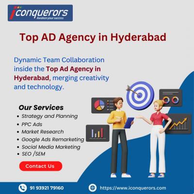 Top Advertising Agency in Hyderabad | +91 93921 79160 | iConquerors