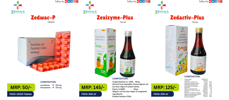 Ayurvedic Medicine Manufacturing Company : Zemax Pharma