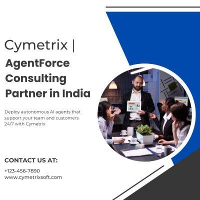 Build Custom AI Agents with Cymetrix, leading Agentforce Consulting Partners in India