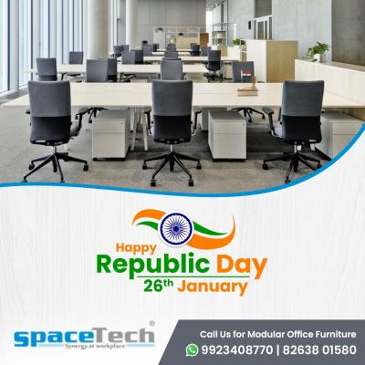 Office Modular Furniture Pimpri Chinchwad — SpaceTech 